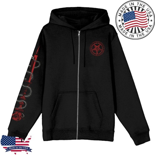 Blackcraft Cult Store Merch Lovers And Sinners Zip-Up Hoodie Sweatshirt Blackcraft Cult Store Merch Lovers And Sinners Zip-Up Hoodie Sweatshirt