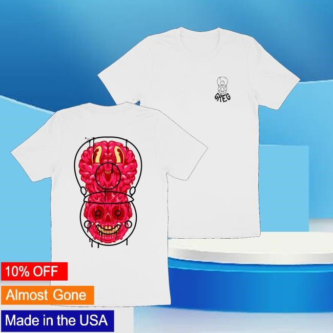 Danny Gonzalez Merch Store Nutcracker Brain White T Shirt