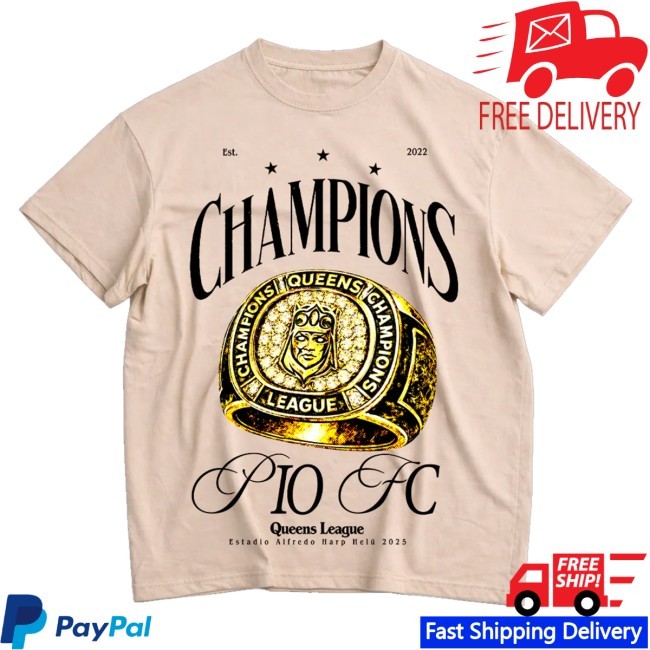 Rivers Gg Store Merch Pio Champions - Ivory New Shirt