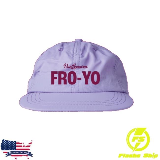 Van Leeuwen Ice Cream Merch Store Fro-Yo Purple Hat