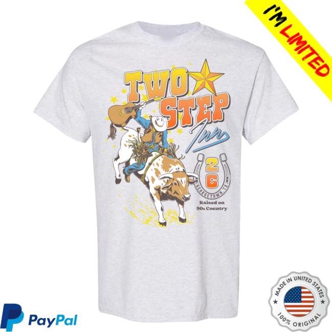 Two Step Inn Merch Store Buckin Bull Lineup Tee