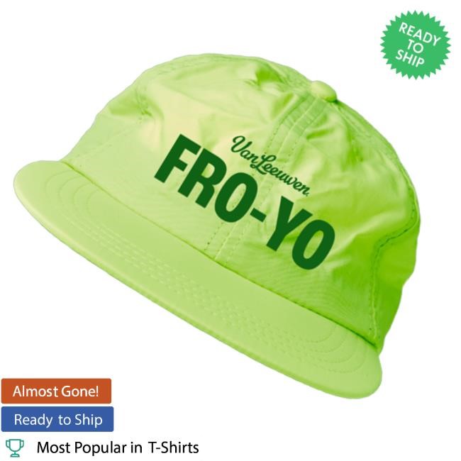 Van Leeuwen Ice Cream Merch Store Fro-Yo Green Hat