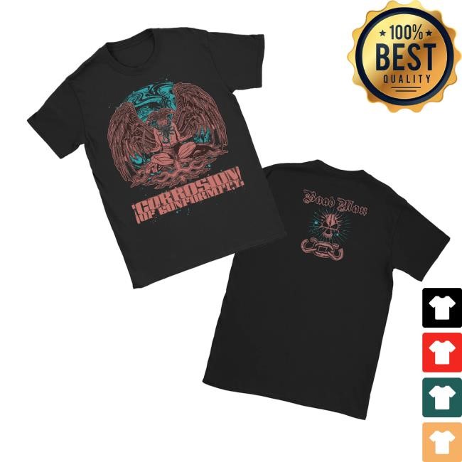 Corrosion Of Conformity Merch Store Coc Baad Man Tee