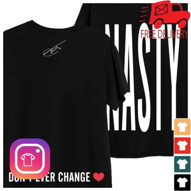 Janet Jackson Store Merch Nasty New Shirt