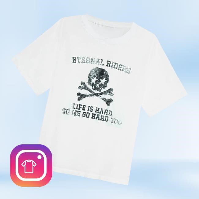 Twojeys Merch Store Eternal Riders White Hoodie Sweashirt