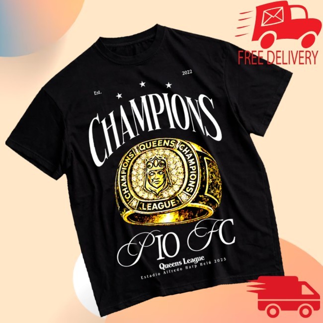 Trending Rivers Gg Store Merch Pio Champions - Black Shirt
