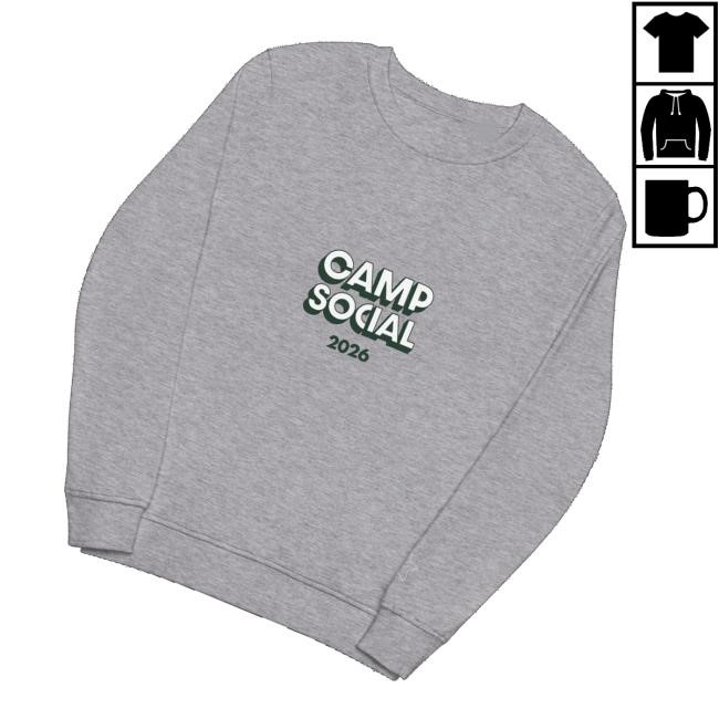 Camp Social Merch Store Unisex Organic Tee Camp Social Merch Store Unisex Organic Tee