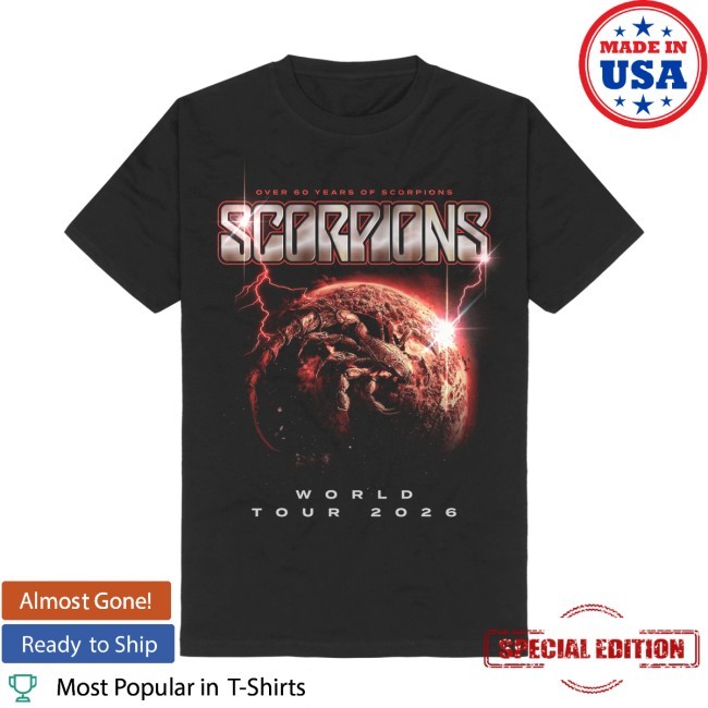 Scorpions Store Merch Shop Coming Home Tour 2026 Shirts Scorpions Store Merch Shop Coming Home Tour 2026 Shirts