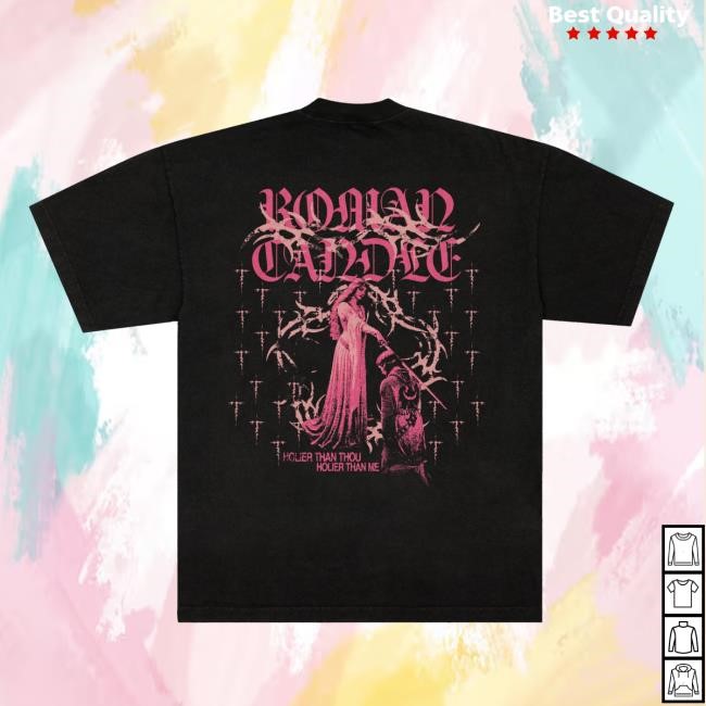 Roman Candle Merch Store Accolades Shirt