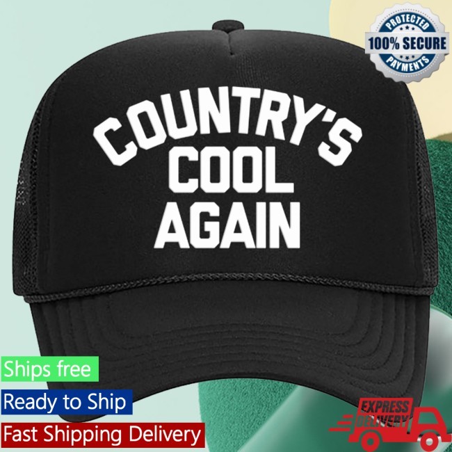 Official  Lainey Wilson Store Merch Country's Cool Again Logo New Twill Cap