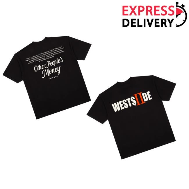 Opmopm Merch Store We$Tside Ii Black Sweatshirt