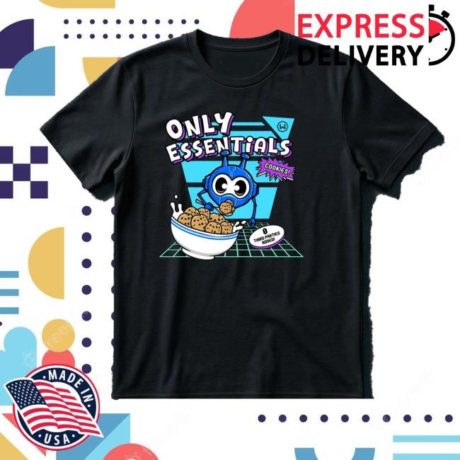 Windscribe Merch Shop Only Essentials Shirt