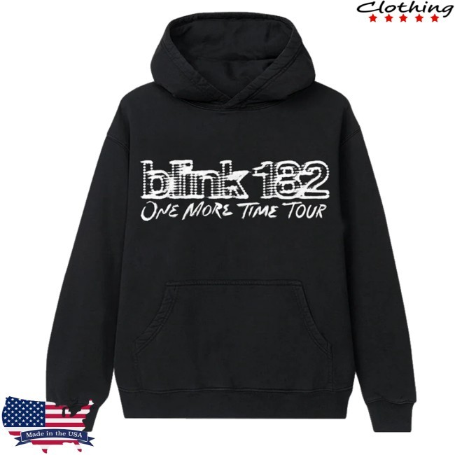 Blink 182 Store Merch One More Time Tour Sweatshirt Blink 182 Store Merch One More Time Tour Sweatshirt