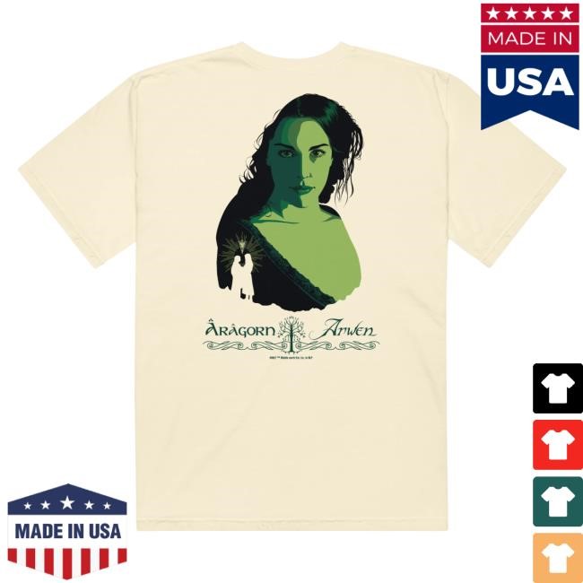 Wb Shop Merch Store The Lord Of The Rings Comfort Colors Zip Hoodie