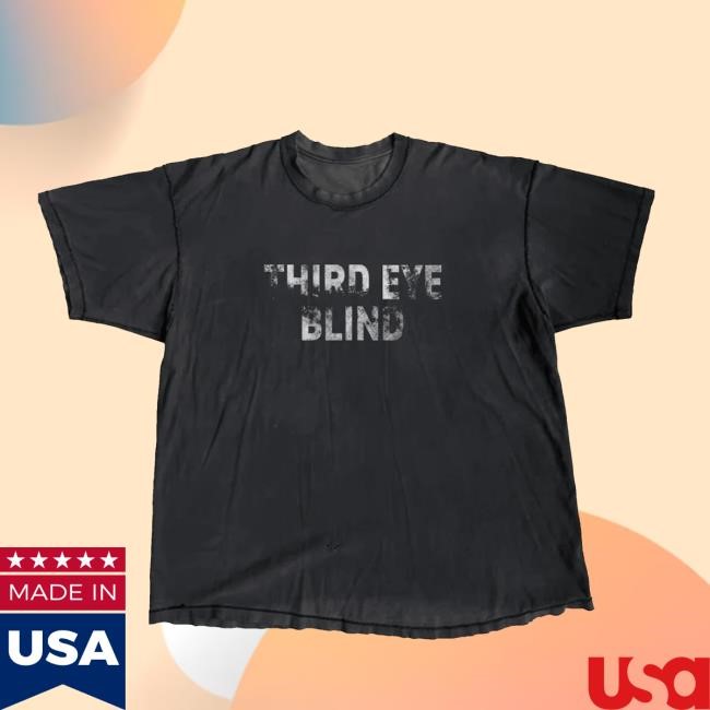 Third Eye Blind Merch Store Faded Ringer Tee