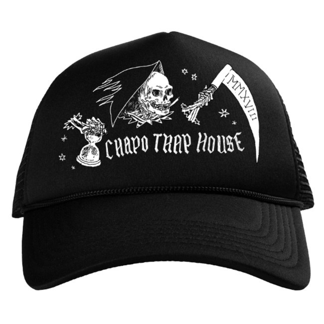 Trending Chapo Trap House Store Merch Reaper Trucker Hat