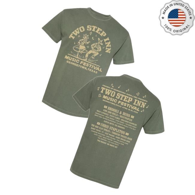Two Step Inn Merch Store Two Steppers Lineup T-Shirt