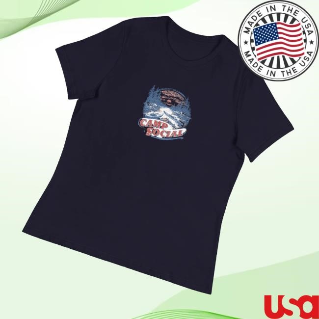 Camp Social Merch Store Relaxed T Shirt