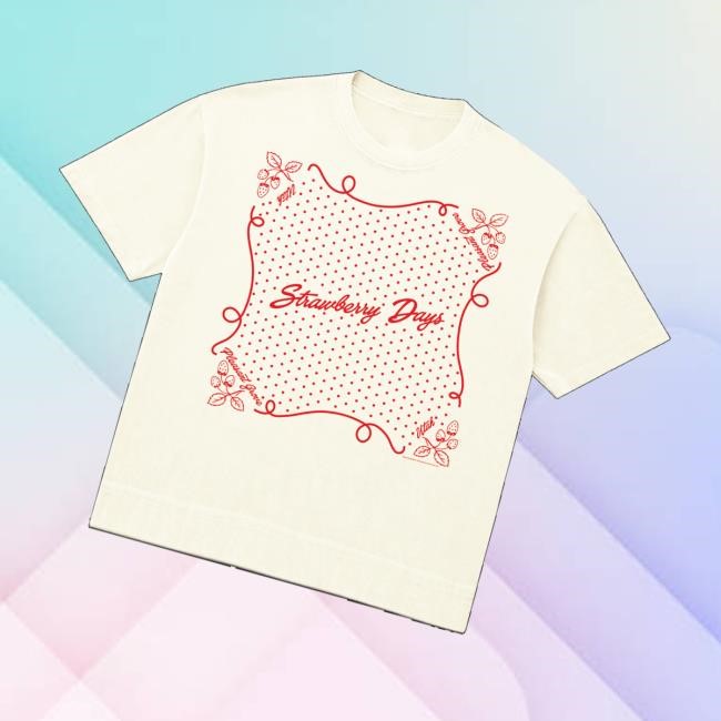 Strawberry Tee Merch Store Pop It Lock It Polka Dot It Tee Shirt