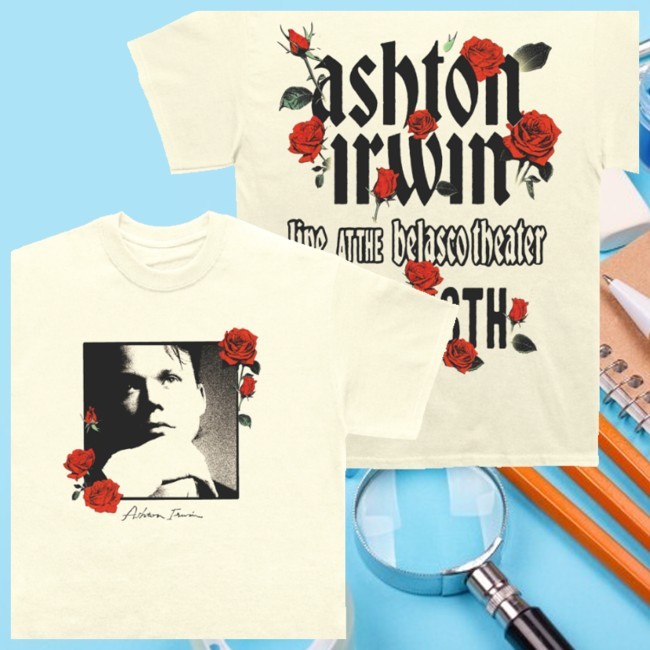 Trending Ashton Irwin Store Merch Belasco Event Natural T-Shirt