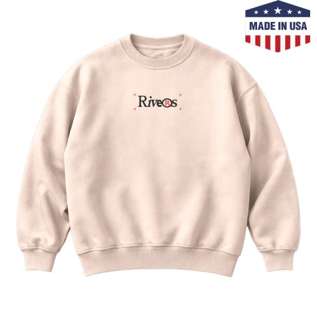 Rivers Gg Store Merch One More Round - Ivory Hoodie Sweatshirt