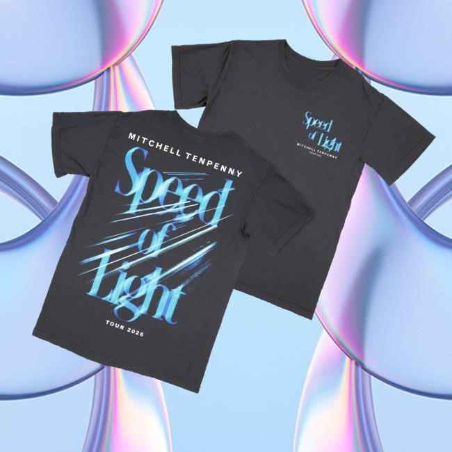 Mitchell Tenpenny Merch Store Speed Of Light Tour Shirts