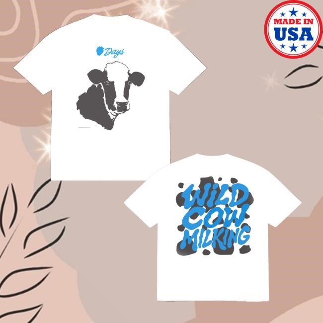 Strawberry Tee Merch Store Wild Cow Milking T Shirt