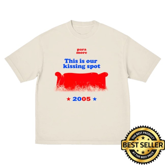 Trending  Paramore Store Merch Our Kissing Spot Classic Shirt