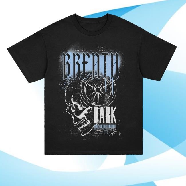 Catch Your Breath Merch Store Spray Skull T-Shirt