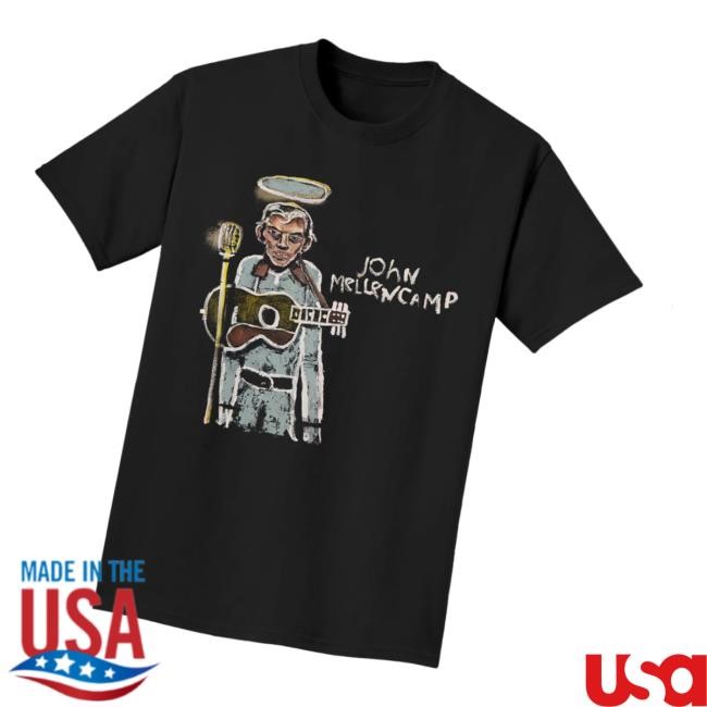 John Mellencamp Merch Store Halo Illustrated Shirt John Mellencamp Merch Store Halo Illustrated Shirt