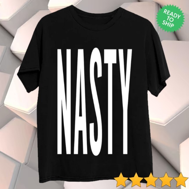 Janet Jackson Store Merch Nasty New Shirt Janet Jackson Store Merch Nasty New Shirt