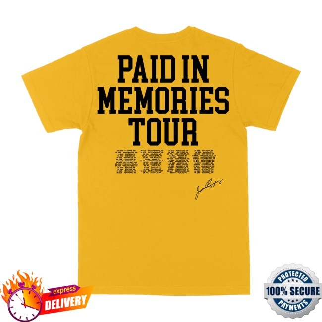 Jessie Reyez Store Merch Pim Tour Tee - Gold Hoodie Sweatshirt