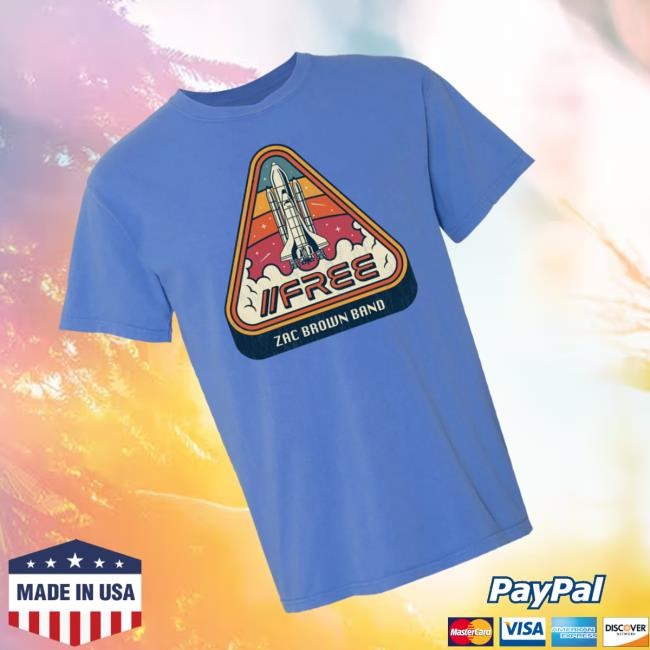 Zac Brown Merch Store Space Tee Zac Brown Merch Store Space Tee