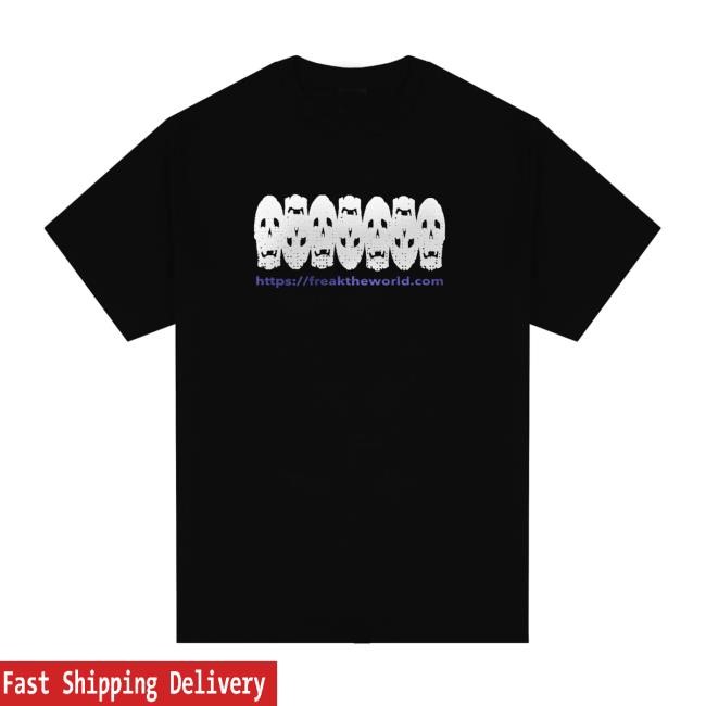 Freak The World Merch Rolling Skulls Hoodie Freak The World Merch Rolling Skulls Hoodie