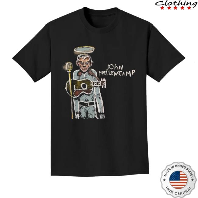 John Mellencamp Merch Store Halo Illustrated Shirt