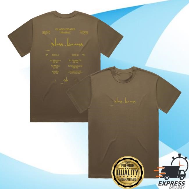 Glass Beams Merch Store Mahal Tracks Walnut Long Sleeve