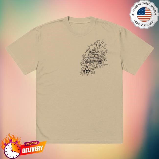 Ubisoft Gear Shop Store Merch Assassin's Creed Black Flag Resynced Shirt, Hoodie, Sweater, Long Sleeve And Tank Top Tattoo