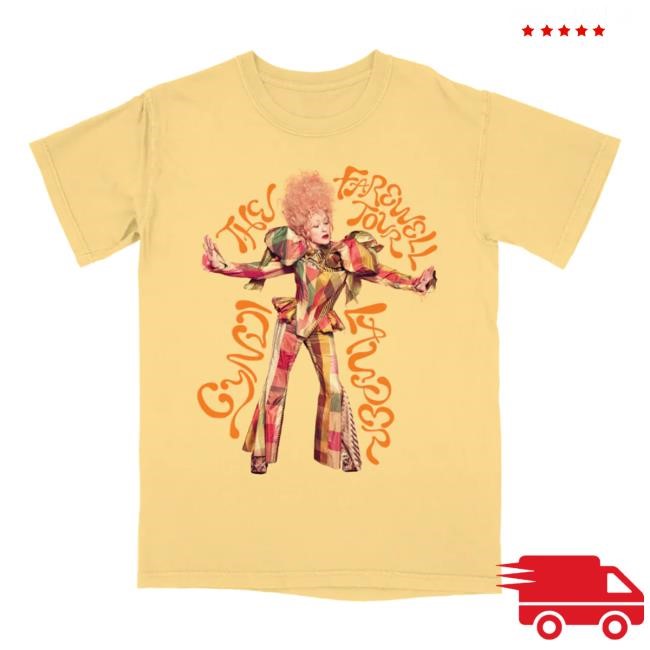 Cyndi Lauper Merch Store Butter Photo New Shirt