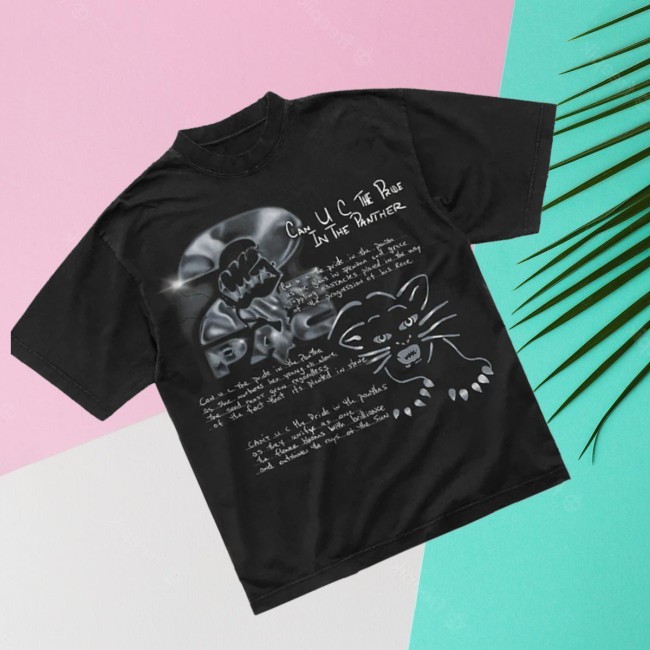 2Pac Store Merch Pride Black Hoodie Sweatshirt