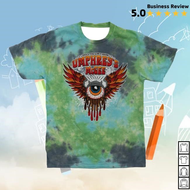 Umphrey's Mcgee Merch Store Whitehouse Road Tie Dye Shirt