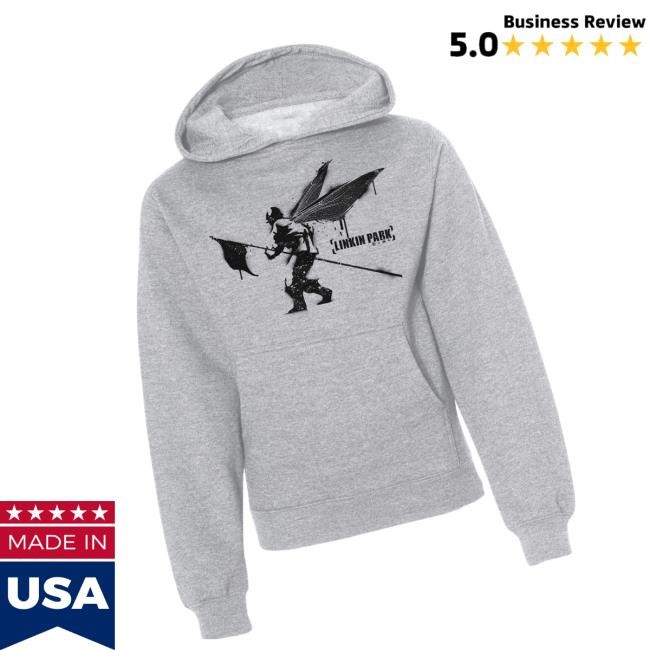 Linkin Park Merch Store Street Soldier Youth Heather Grey Tee Linkin Park Merch Store Street Soldier Youth Heather Grey Tee