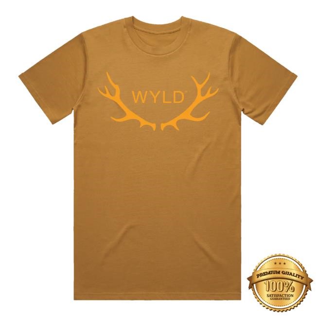 Wyldhemp Merch Store Wyld Logo New Shirt Camel
