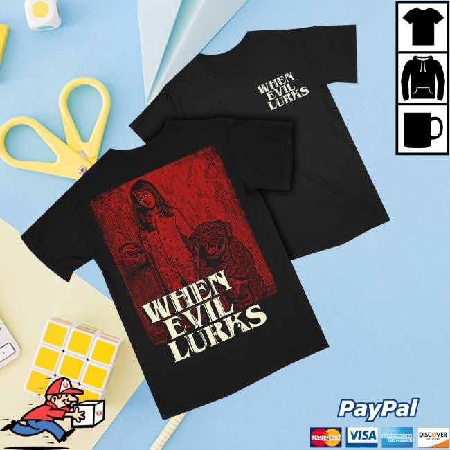 Creeporama Merch Store When Evil Lurks Do Not Fear Death Premium Long Sleeve