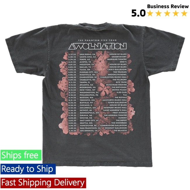 Awolnation Store Merch Phantom 5 Mask 2025 Tour Sweater Awolnation Store Merch Phantom 5 Mask 2025 Tour Sweater