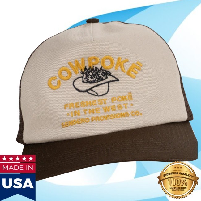 Branded Country Wear Store Merch Sendero Provisions Co. Cowpoke Snapback Hat In Brown Hat