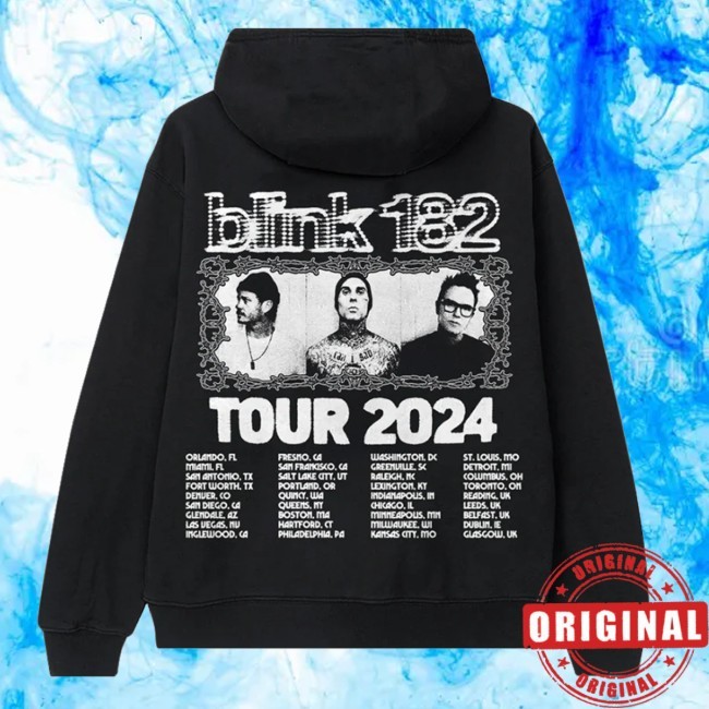Blink 182 Store Merch One More Time Tour Sweatshirt