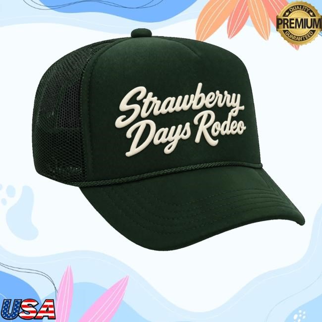 Strawberry Tee Merch Store Rodeo Hat