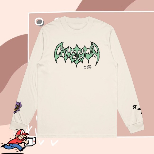 Trending Cavetown Store Merch No Bark No Bite Long Sleeve T Shirt