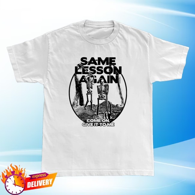 Paramore Store Merch Same Lesson Again Thick Skull Hoodie Sweatshirt