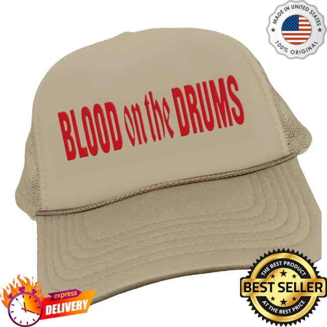 Ashton Irwin Store Merch Blood On The Drums New Twill Cap